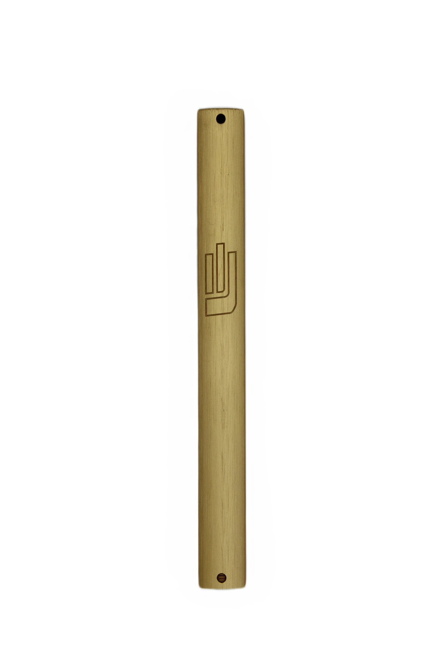 SILVER SANDBLAST  Mezuzah Case Durable Waterproof Aluminum