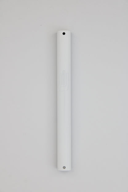 SILVER SANDBLAST  Mezuzah Case Durable Waterproof Aluminum